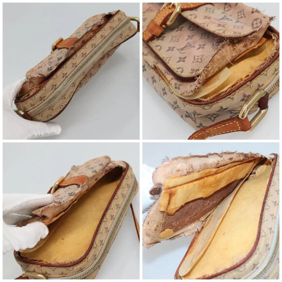 LOUIS VUITTON Monogram Mini Epi Shoulder Bag 2Set Blue LV Auth th5921 - Picture 15 of 15